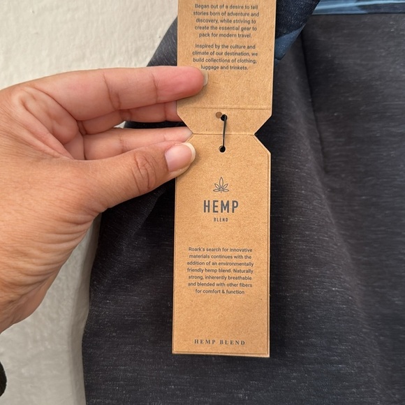 NWT$66 Roark Passage 18" Mens Board Short Obscura Aztec Tribal Print Hemp Sz 40 - Picture 9 of 12